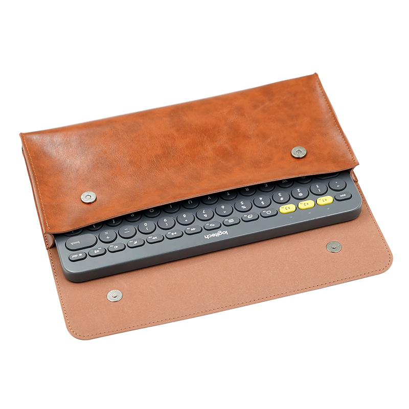 Laptop Accessories Travel Case - Custodia per tastiera in pelle PU