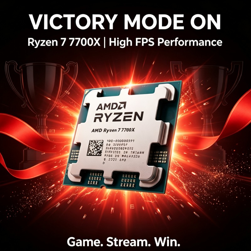 Amd Cpu Ryzen 7 - AMD Ryzen 7 7700X CPU per