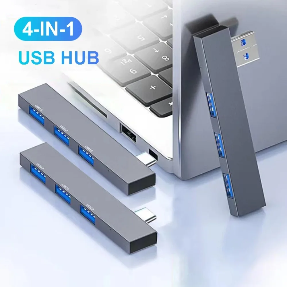 Xiaomi Laptop Accessories - Adattatore Multi USB Splitter OTG HUB