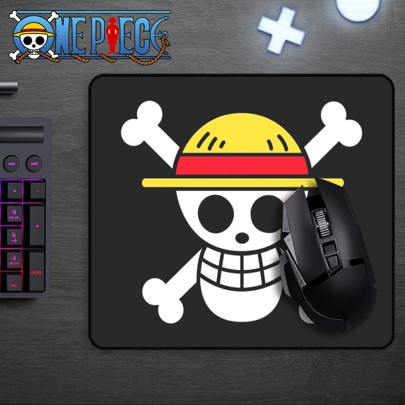 Laptop Accessories Gifts - Cartoon One Piece Rufy Skull Mouse