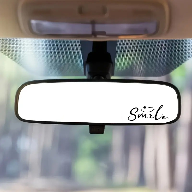 Laptop Accessories Gifts - Adesivo a specchio con faccina sorridente,