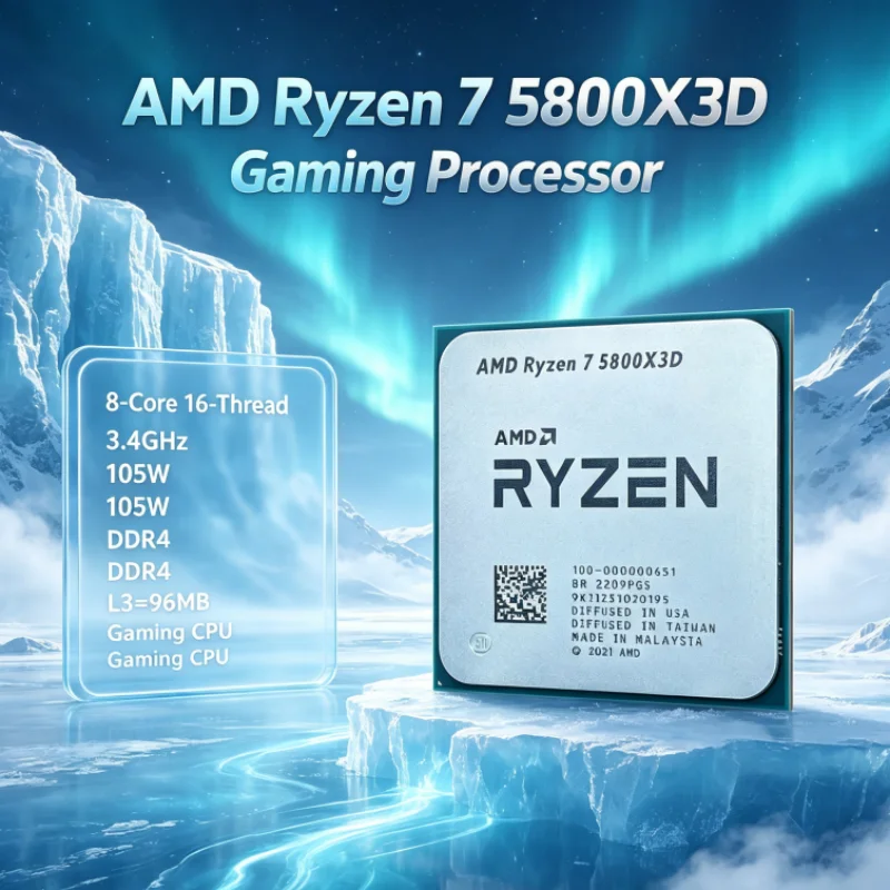Processore Gaming AMD R7 5800X - Amd Cpu Ryzen 7 recensione e prezzo