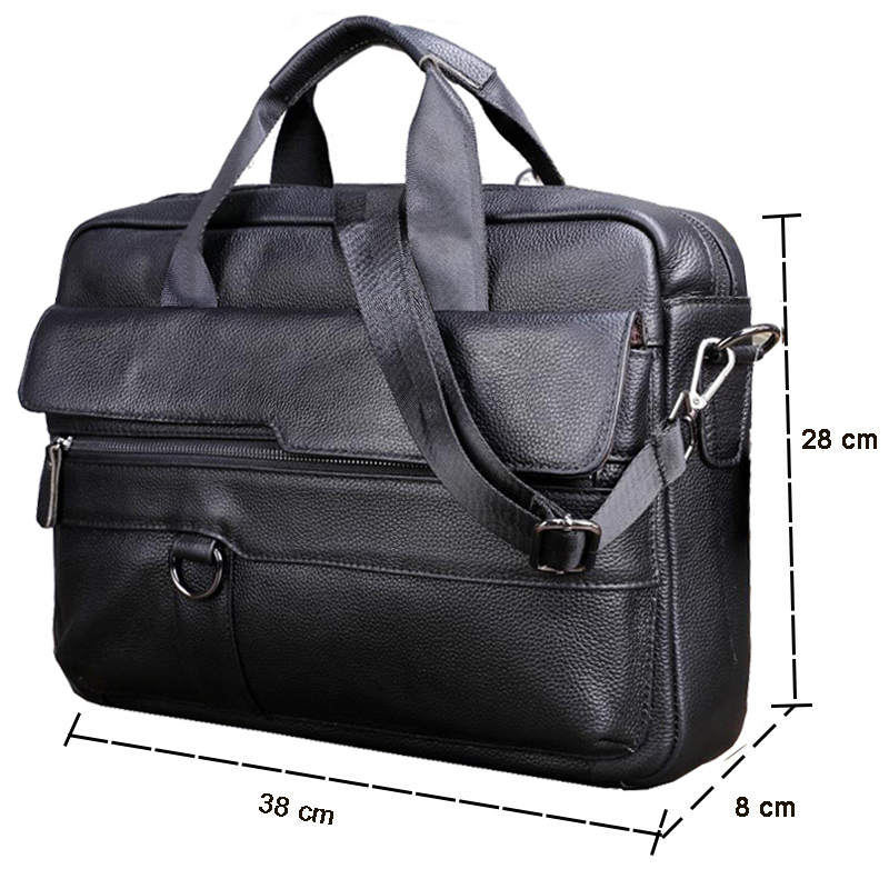 Borsa da uomo grande in vera p - Laptop Accessories Travel Case recensione e prezzo