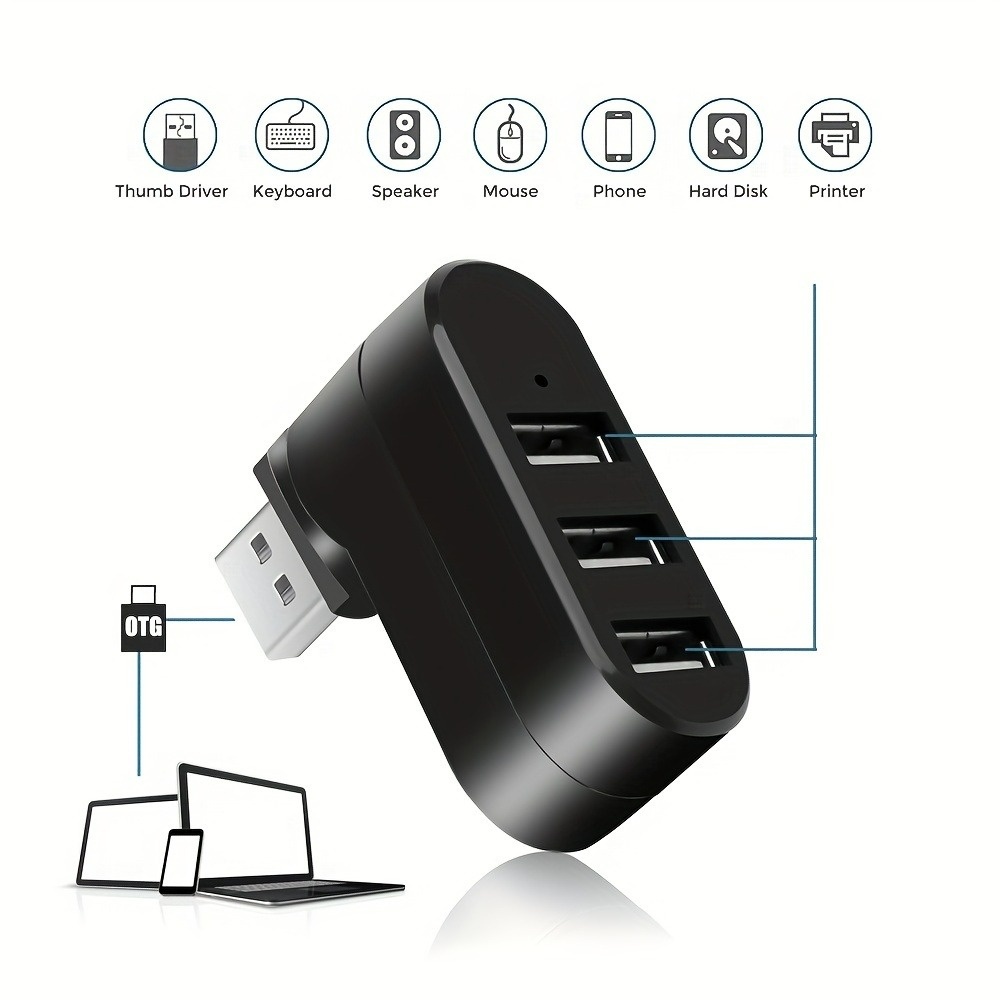 Hub USB 2.0 3 Porte 180 °   Ad - Xiaomi Laptop Accessories recensione e prezzo