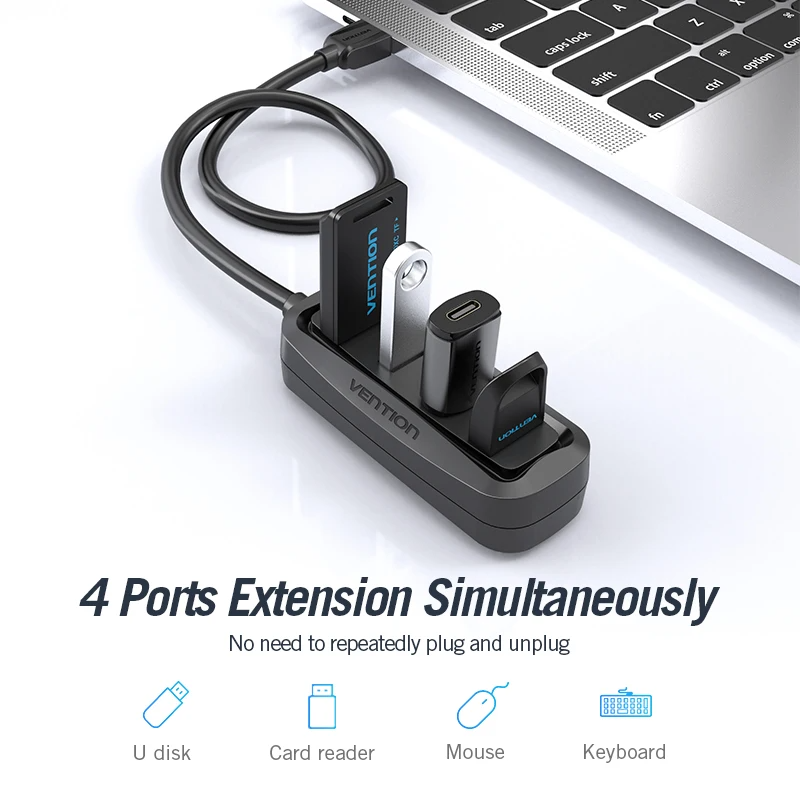 Vention USB 2.0 HUB 4 porte co - Xiaomi Laptop Accessories recensione e prezzo