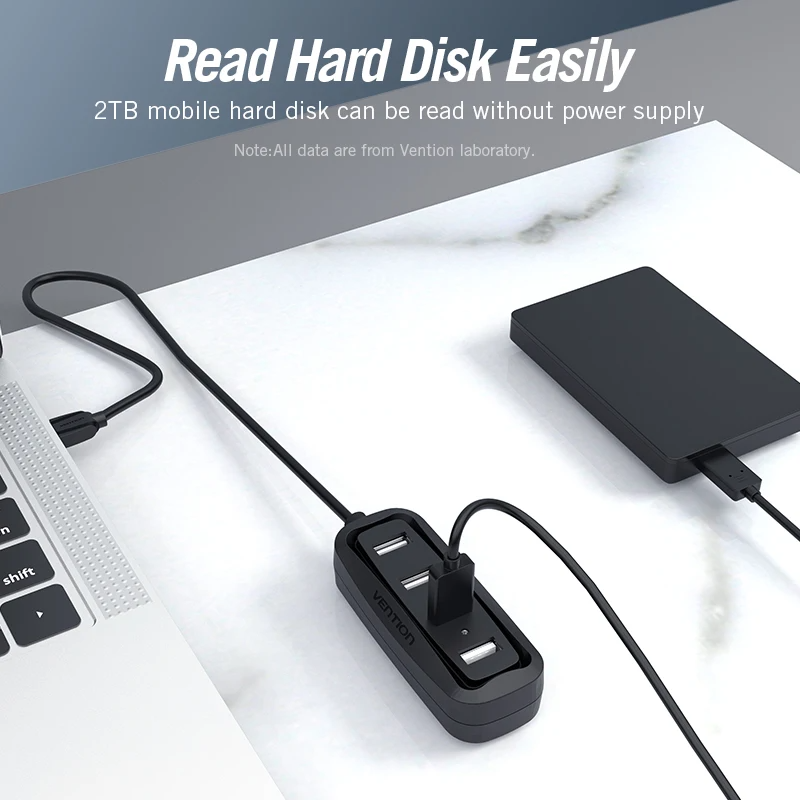 Vention USB 2.0 HUB 4 porte co - Xiaomi Laptop Accessories recensione e prezzo