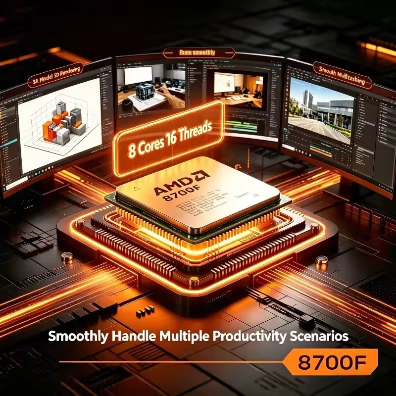 AMD Ryzen 7 8700F Nuovo Proces - Amd Cpu Ryzen 7 recensione e prezzo