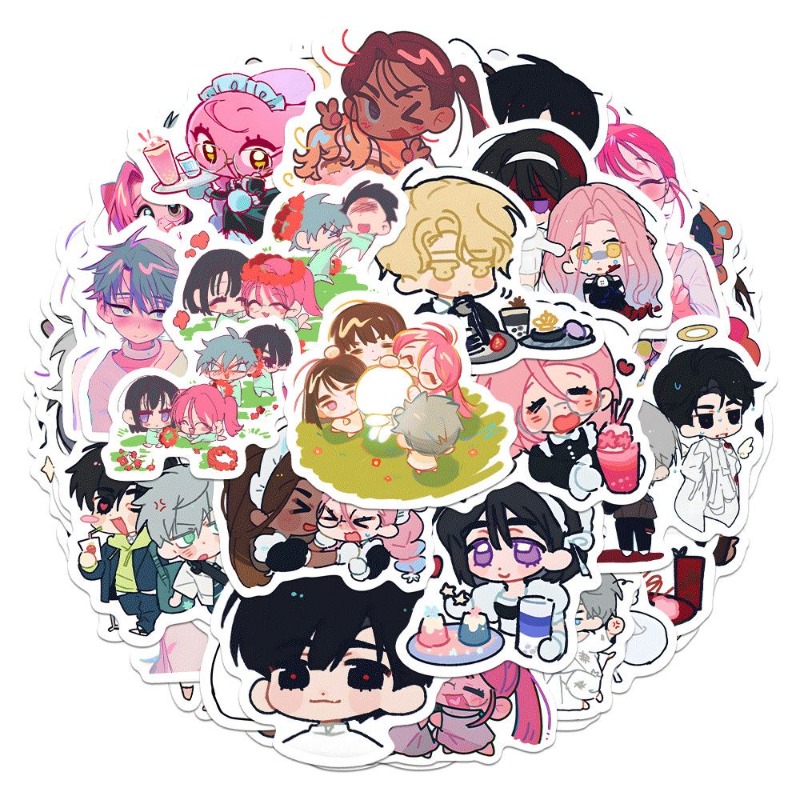 Set di 80 Adesivi Cartoon Anim - Laptop Accessories Gifts recensione e prezzo