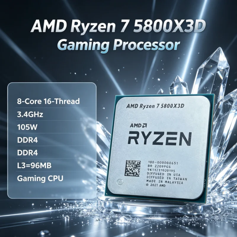 Processore Gaming AMD R7 5800X - Amd Cpu Ryzen 7 recensione e prezzo